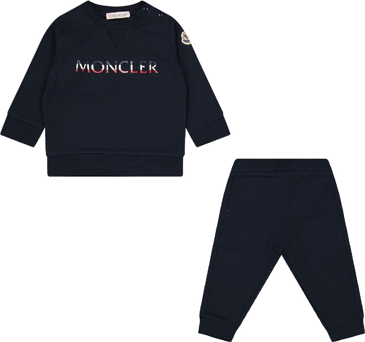 Moncler Baby Jongens Joggingpak Navy Blauw