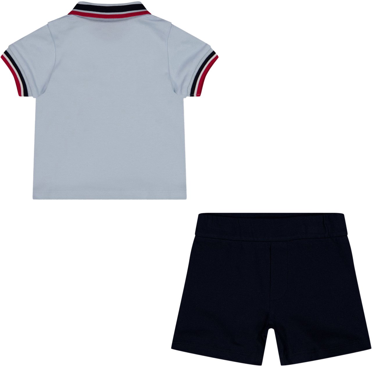 Moncler Baby Jongens Setje In Licht Blauw Blauw