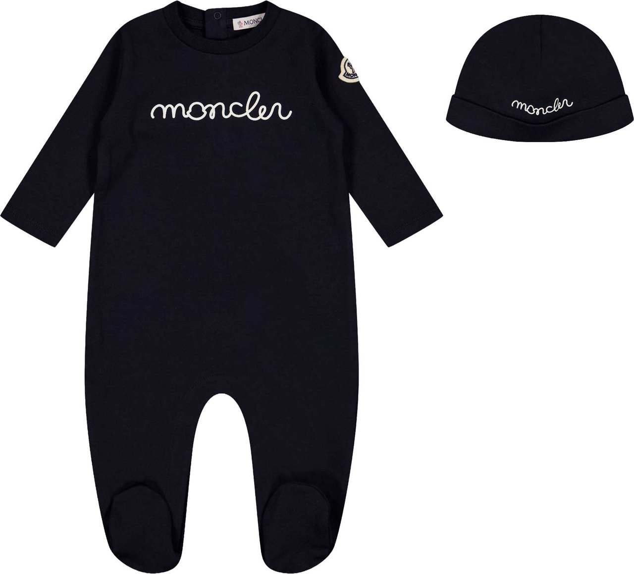 Moncler Baby Unisex Boxpakje In Navy Blauw