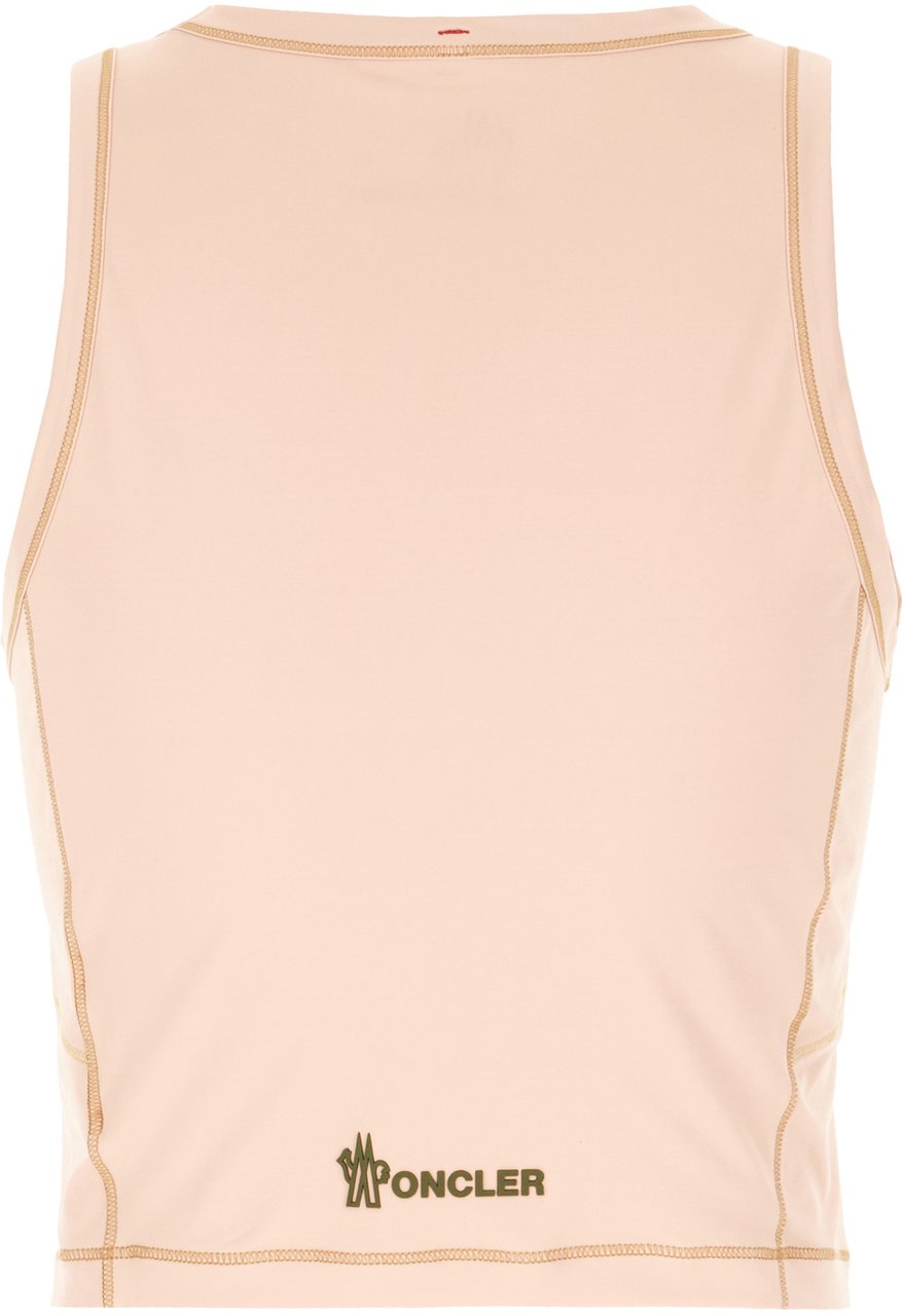 Moncler Moncler Pink nylon top Roze