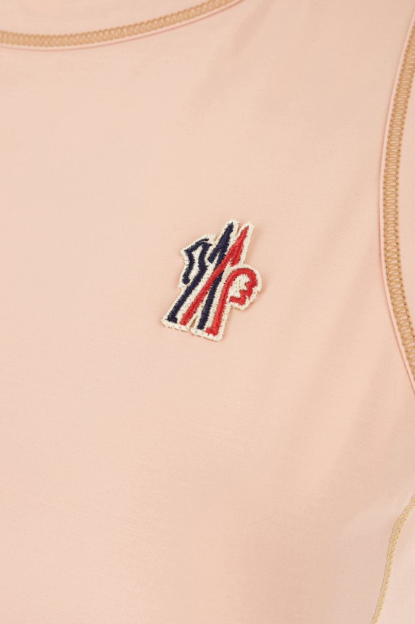 Moncler Moncler Pink nylon top Roze