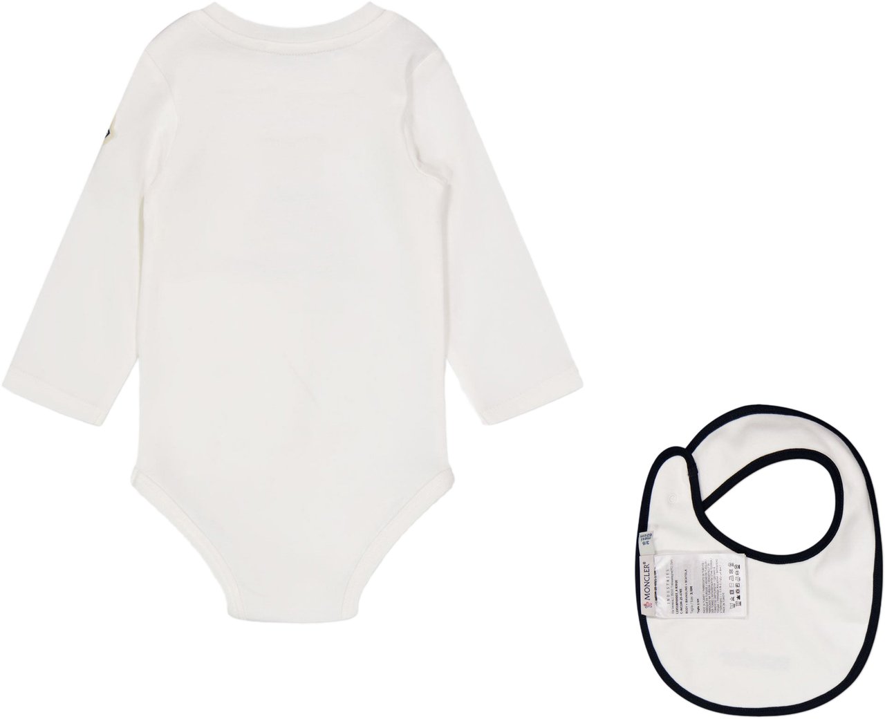 Moncler Moncler Baby Unisex Rompertje In Navy Blauw