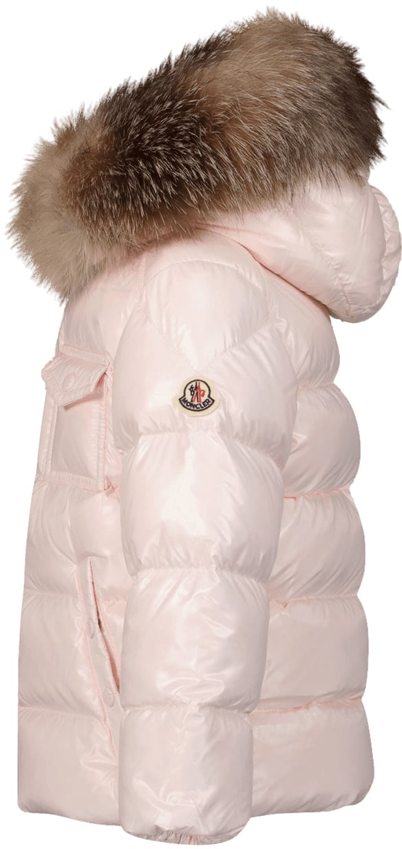 Moncler Baby Meisjes Jas Licht Roze Roze