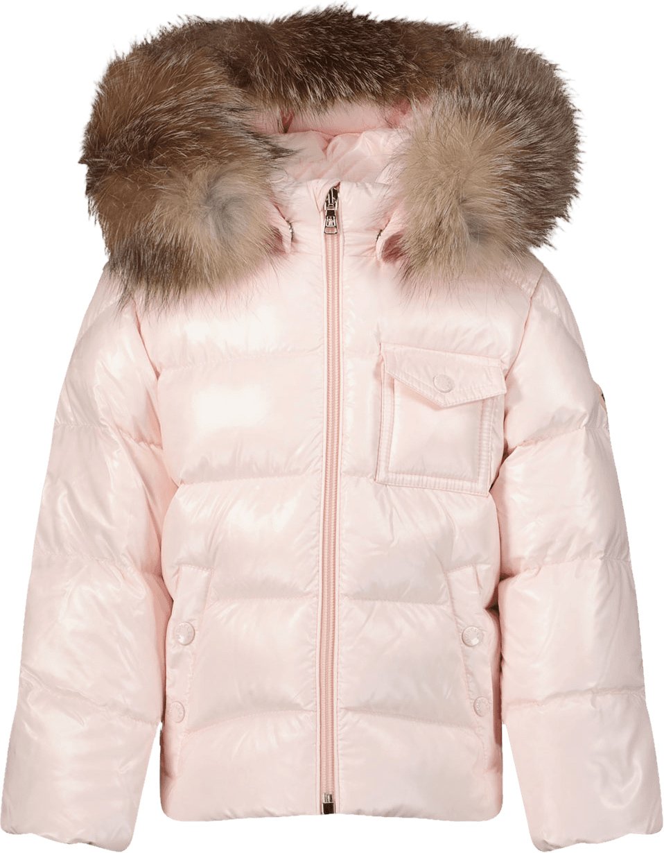 Moncler Baby Meisjes Jas Licht Roze Roze