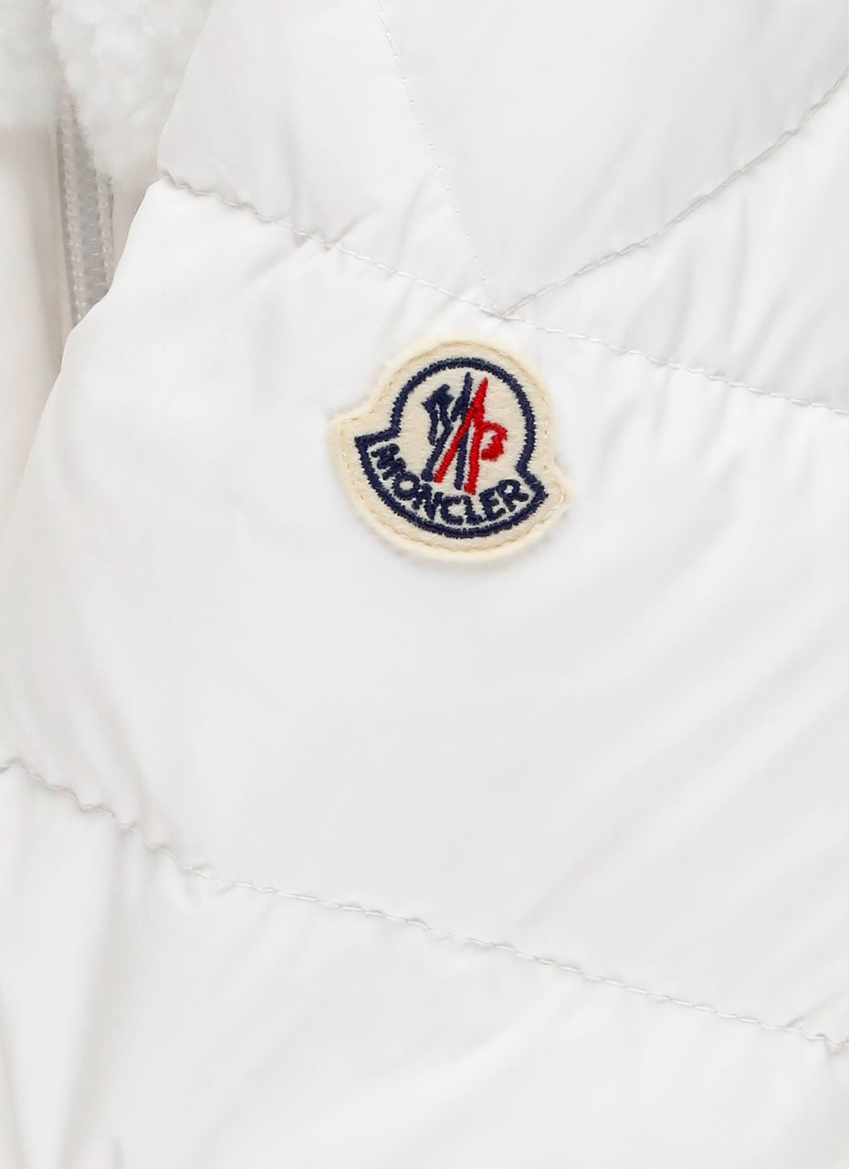 Moncler Coats White Wit