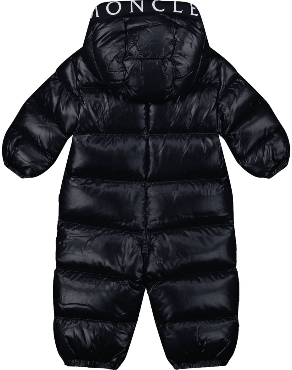 Moncler Baby Unisex Skipak Navy Blauw