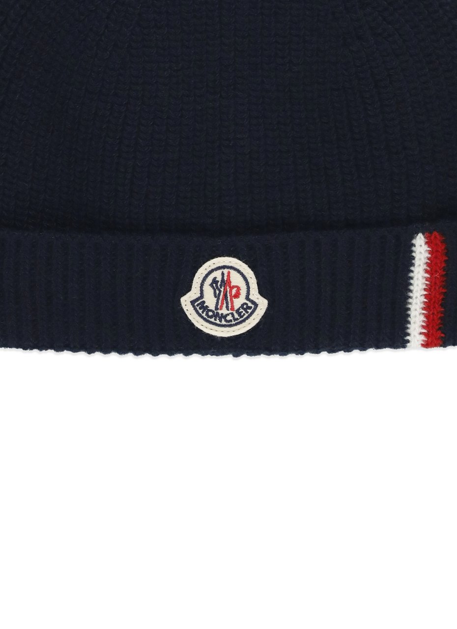 Moncler Hats Blue Blauw