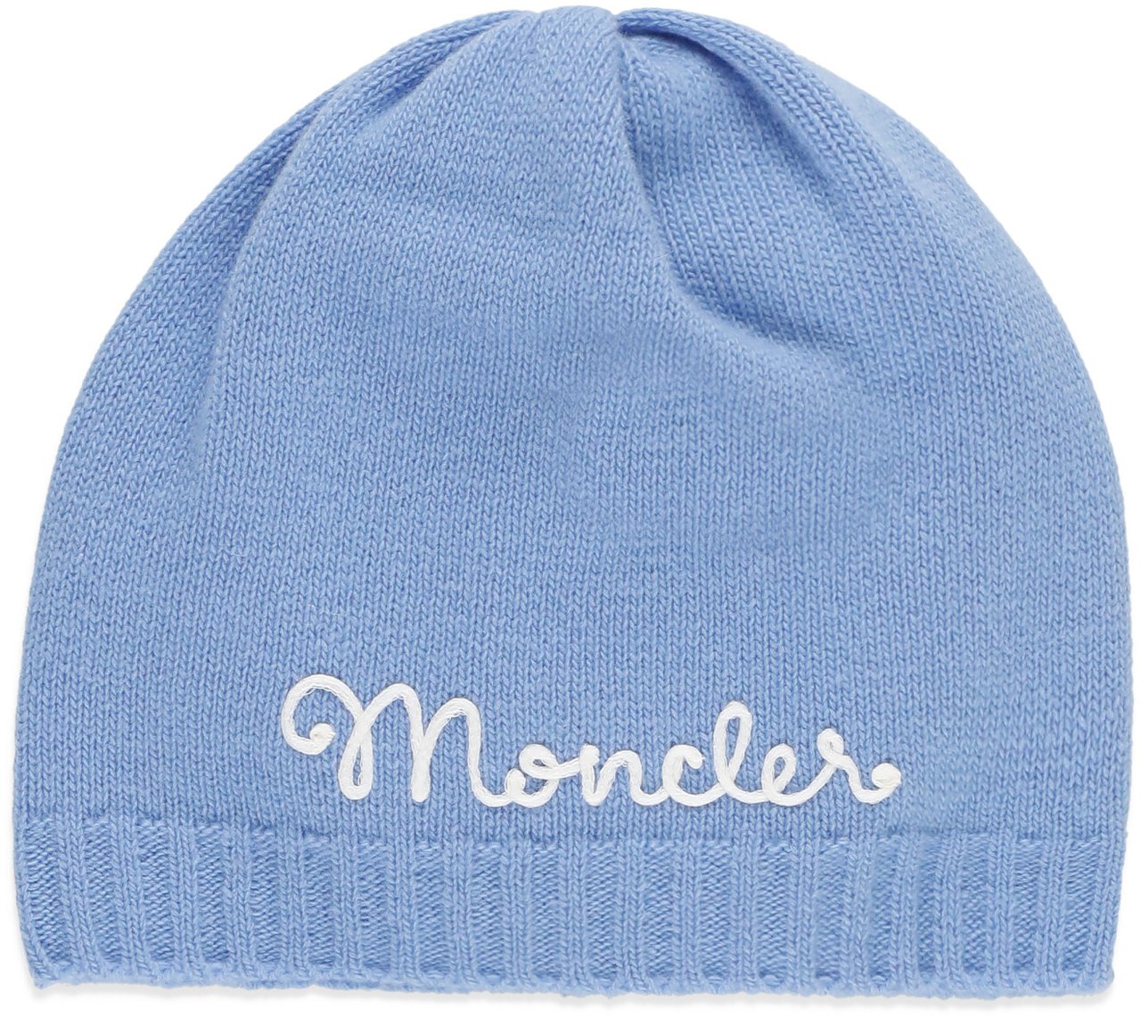 Moncler Hats Light Blue Blauw