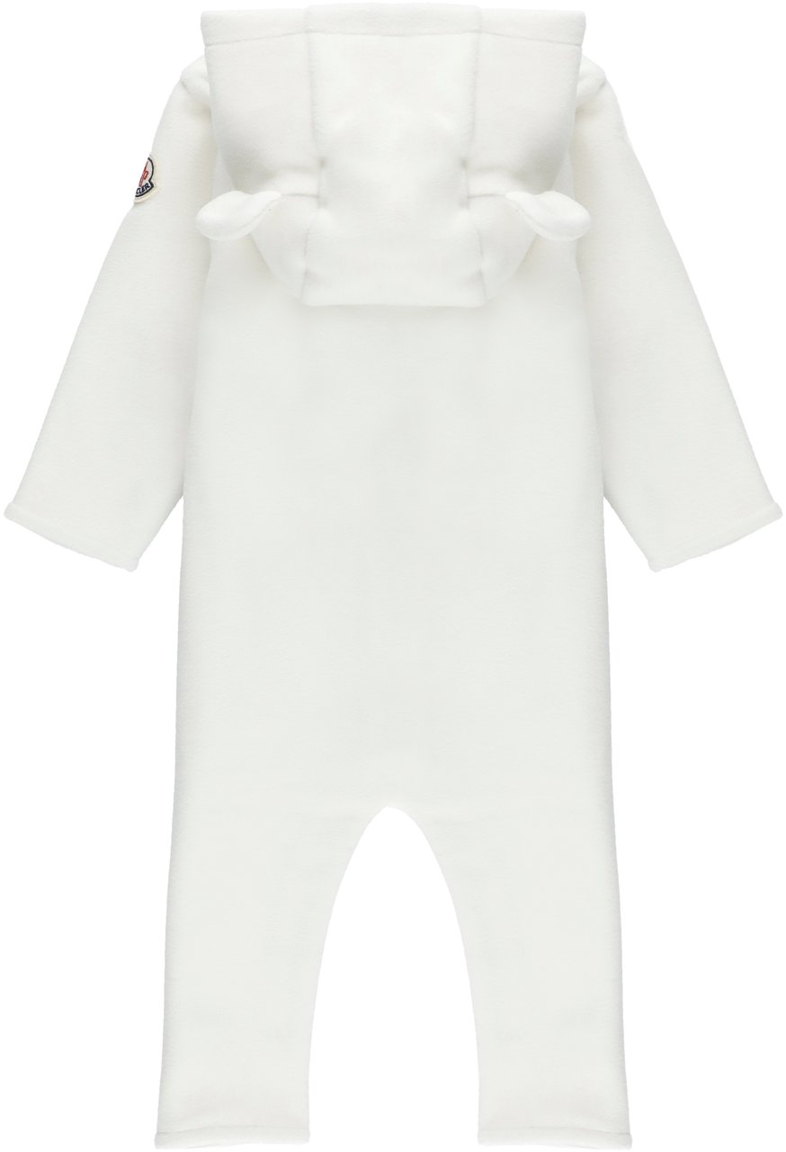 Moncler Dresses Ivory Wit