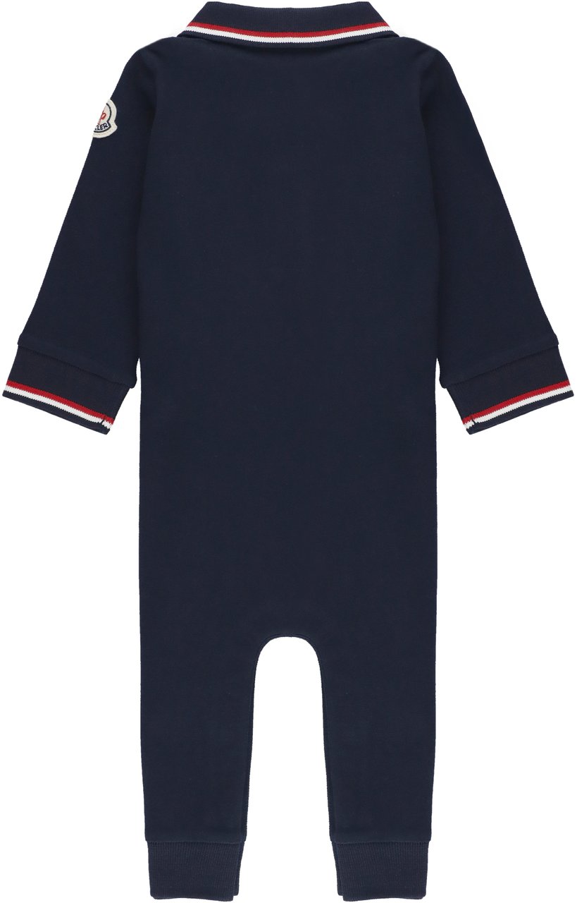 Moncler Dresses Blue Blauw