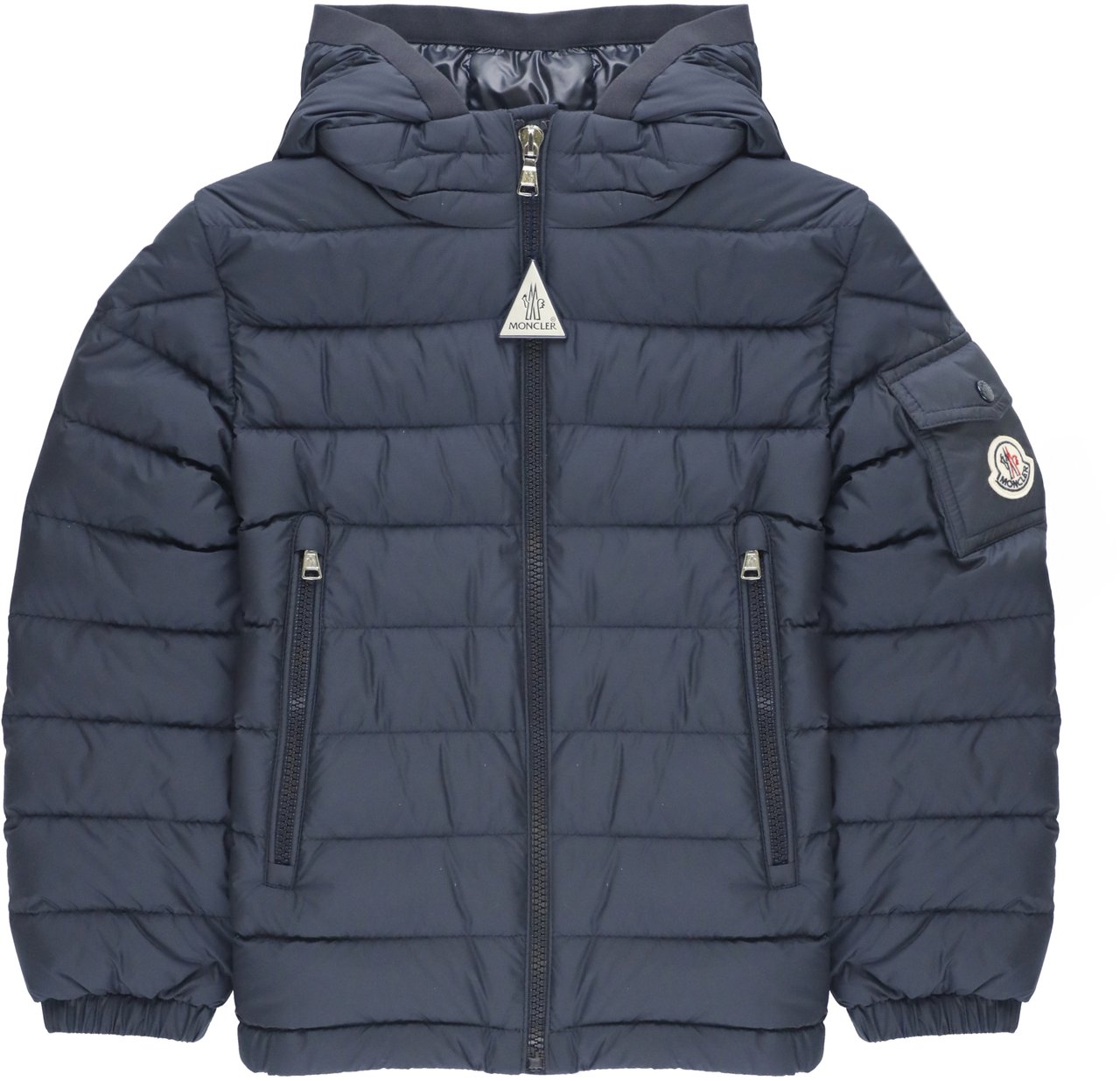 Moncler Coats Blue Blauw