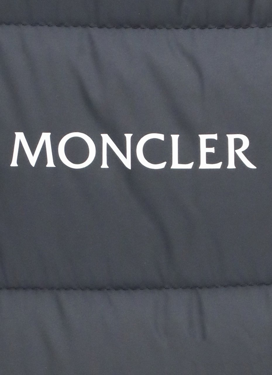 Moncler Coats Black Zwart