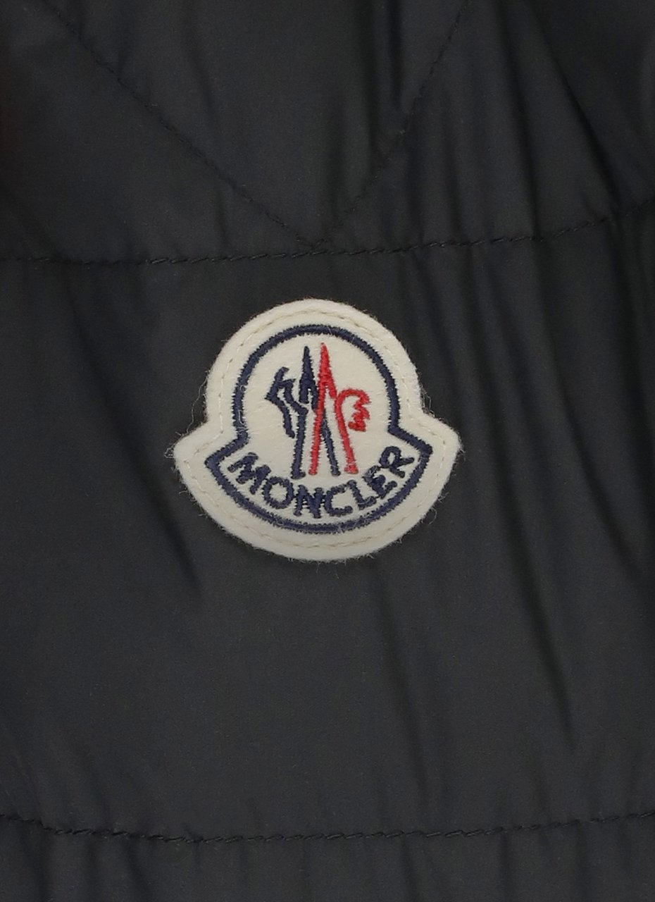 Moncler Coats Black Zwart