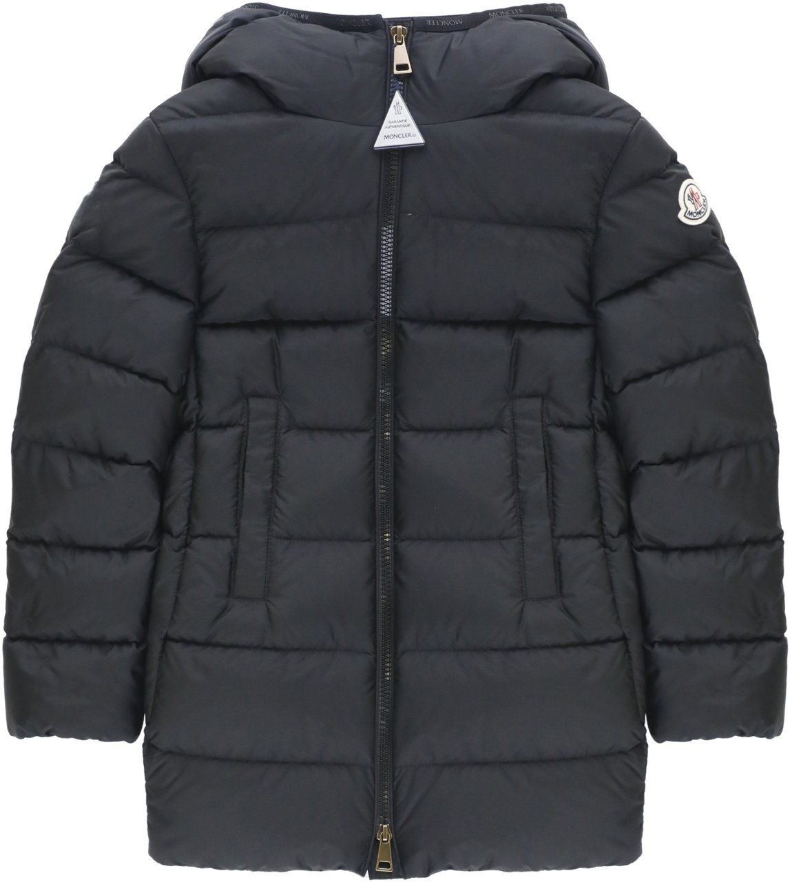 Moncler Coats Black Zwart