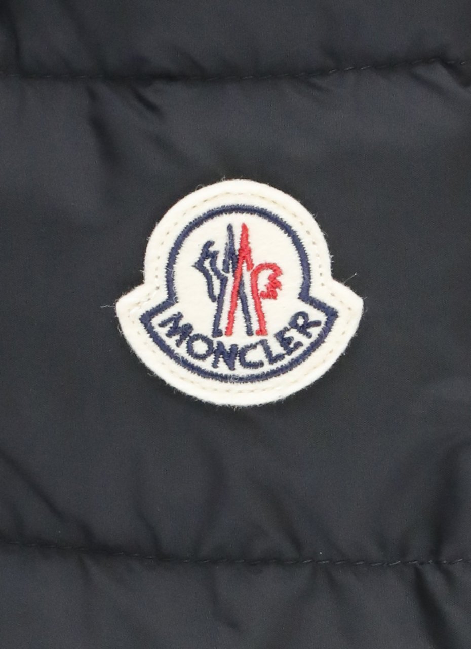 Moncler Coats Black Zwart