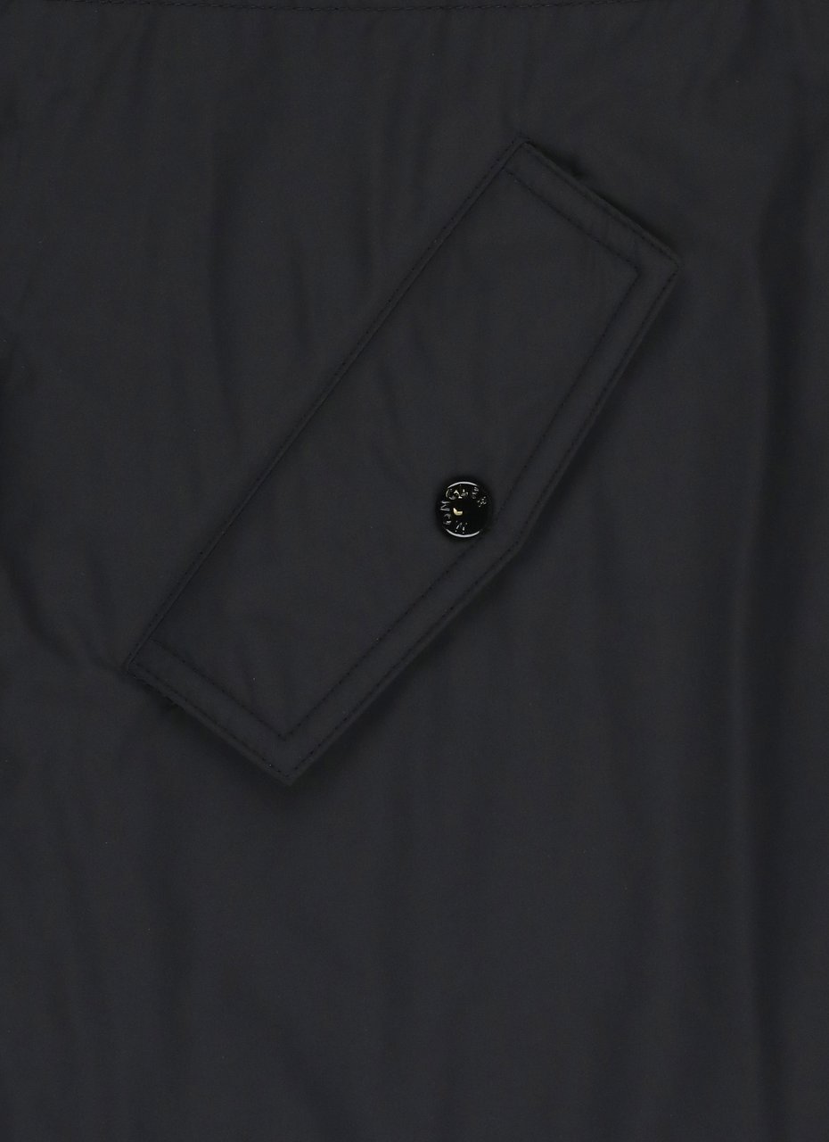 Moncler Coats Blue Blauw