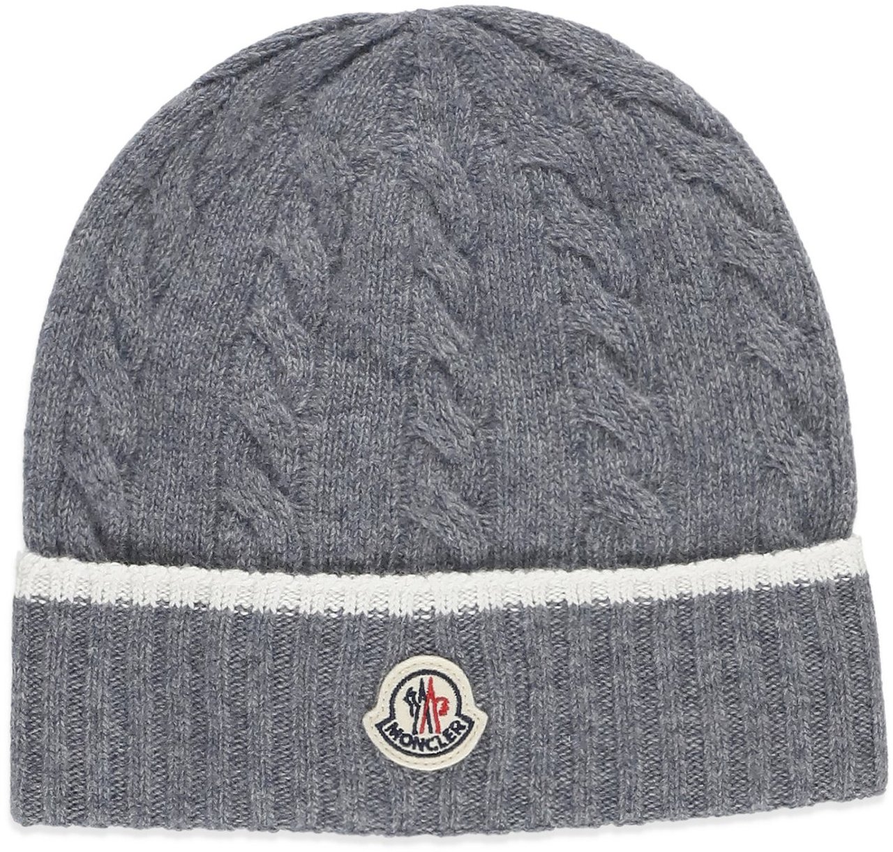 Moncler Hats Grey Grijs