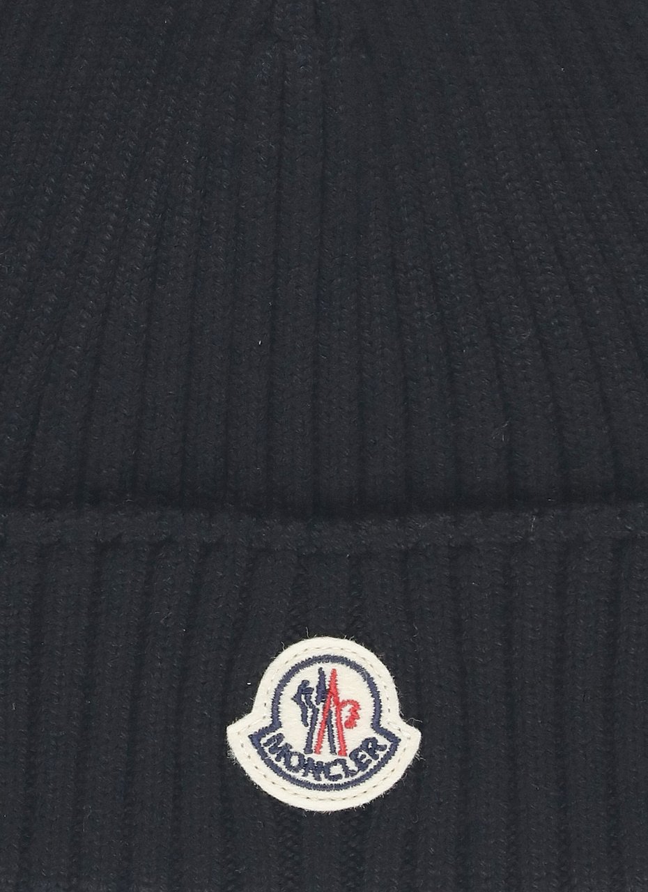 Moncler Hats Black Zwart