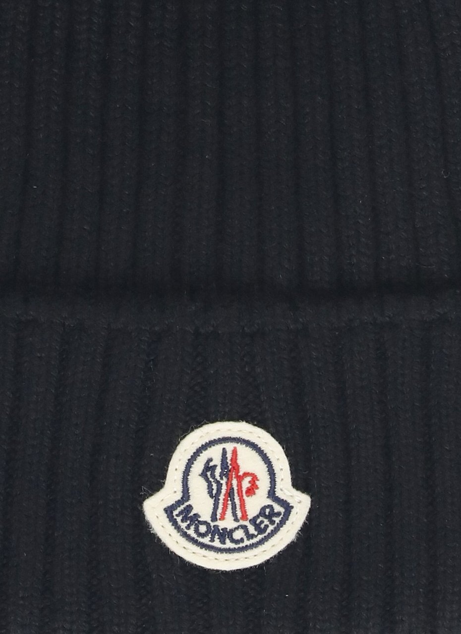 Moncler Hats Blue Blauw