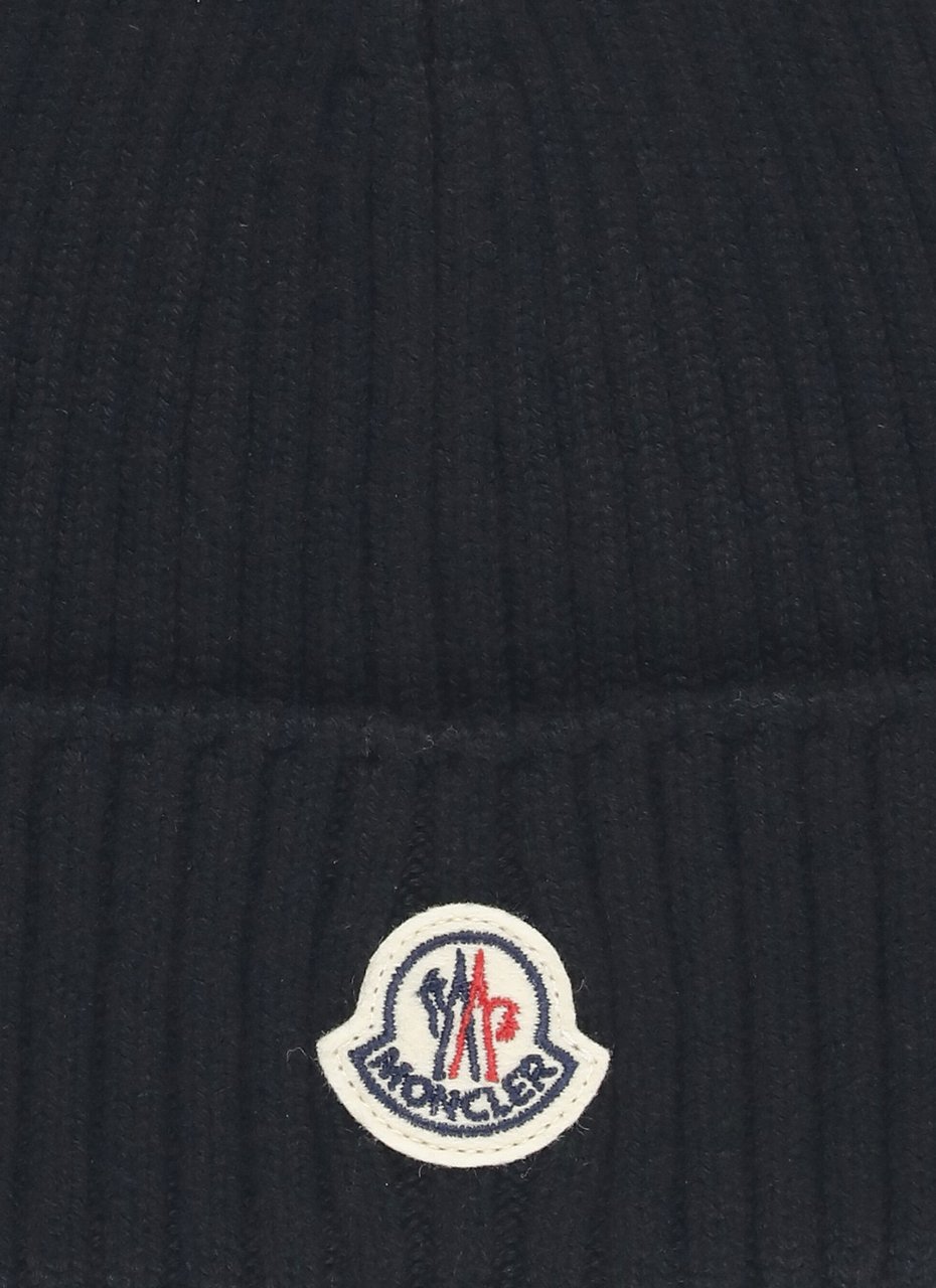 Moncler Hats Black Zwart