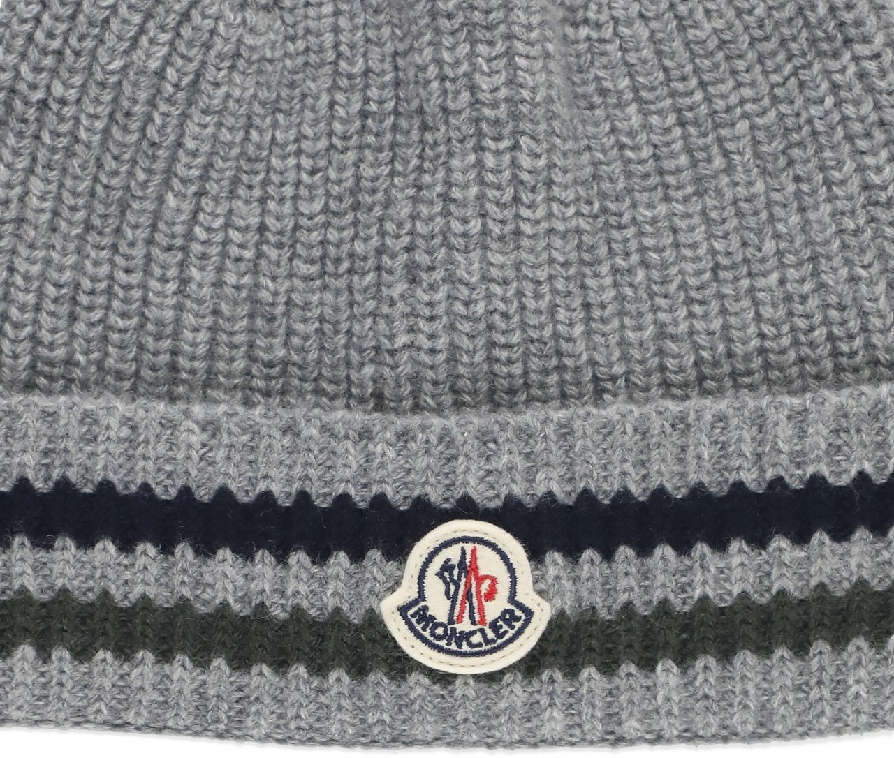 Moncler Hats Grey Grijs