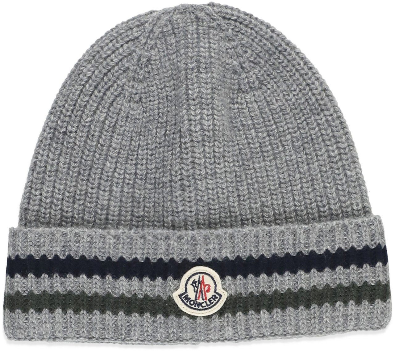 Moncler Hats Grey Grijs