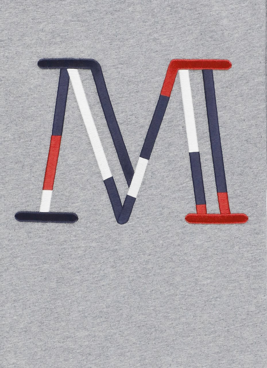 Moncler T-Shirts And Polos Grey Grijs