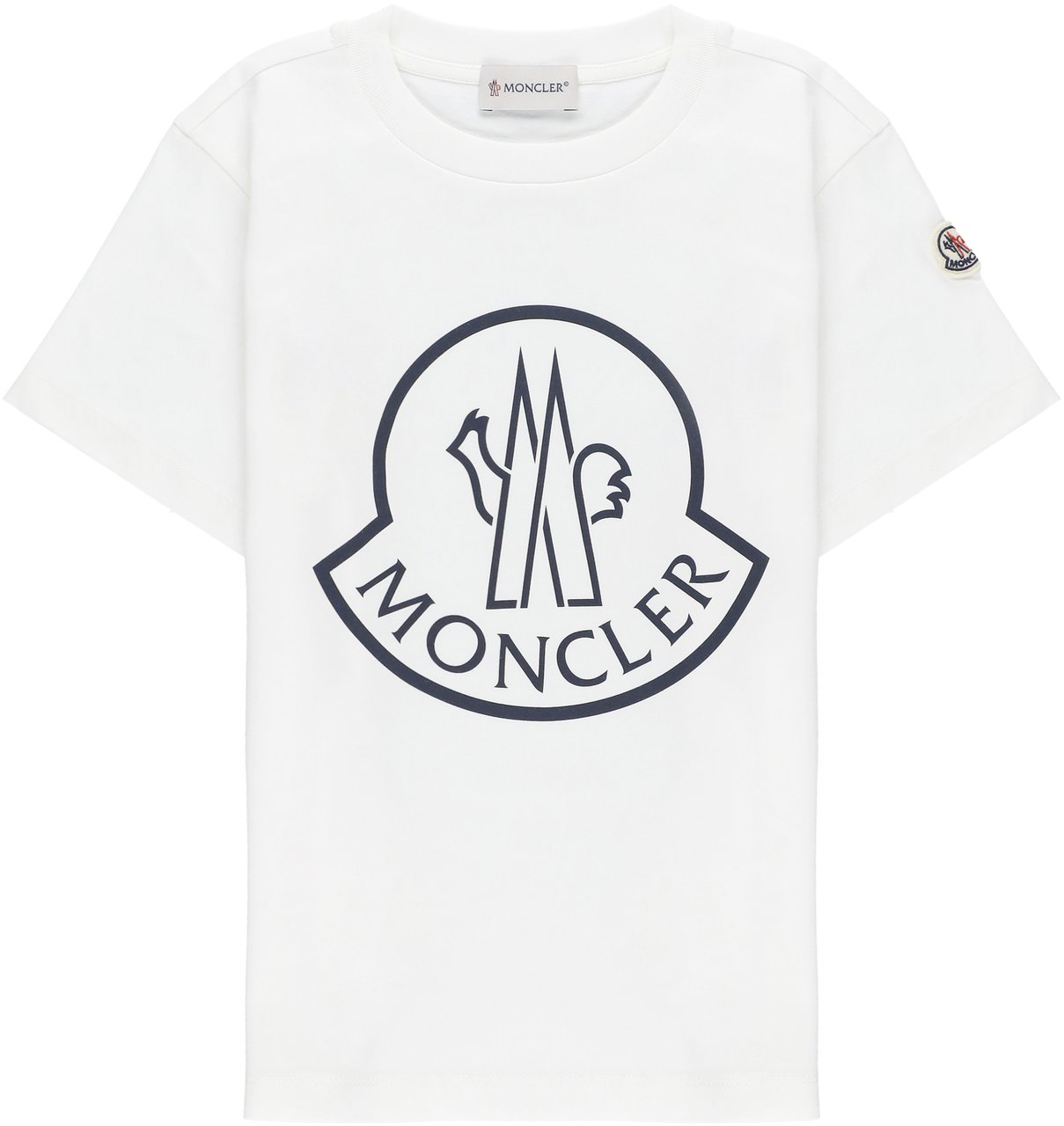 Moncler T-Shirts And Polos White Wit
