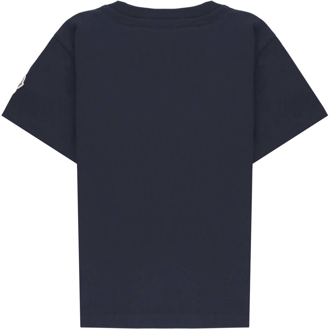 Moncler T-Shirts And Polos Blue Blauw