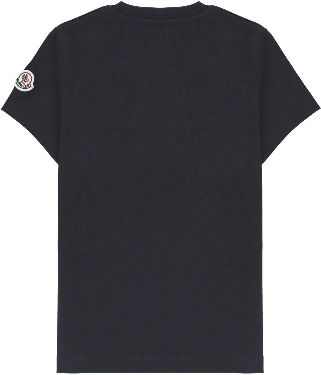 Moncler T-Shirts And Polos Black Zwart