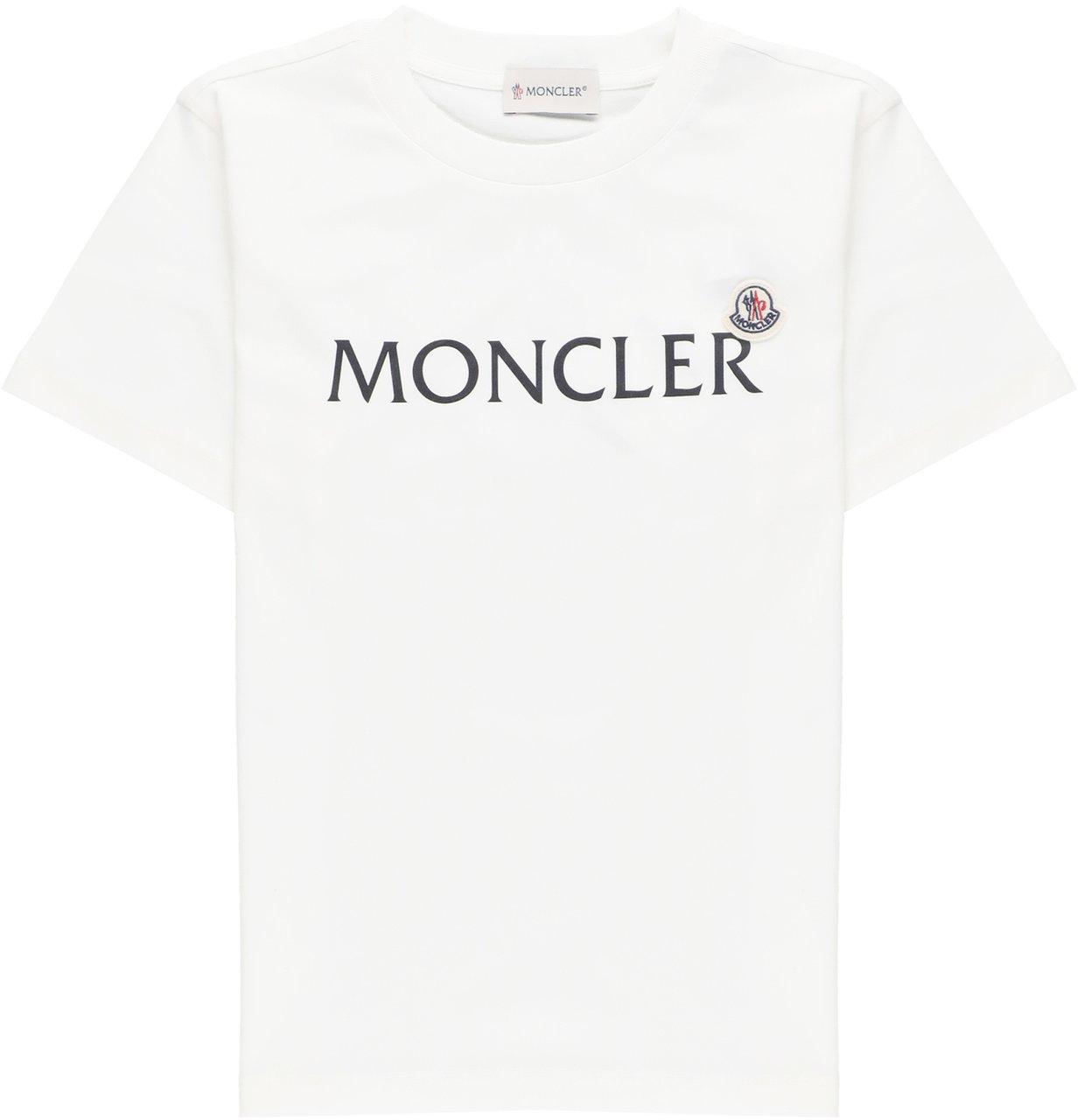 Moncler T-Shirts And Polos White Wit