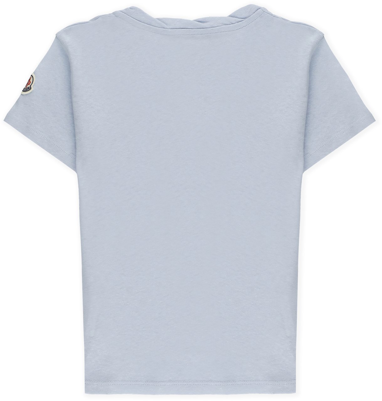 Moncler T-Shirts And Polos Light Blue Blauw
