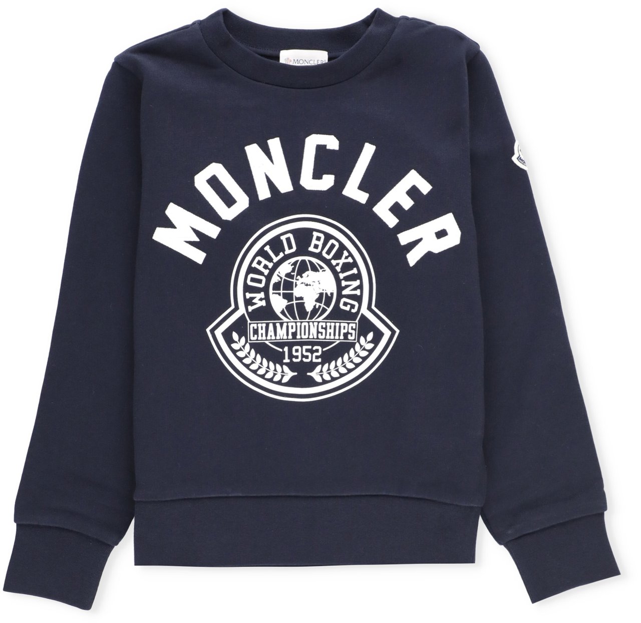 Moncler Sweaters Blue Blauw