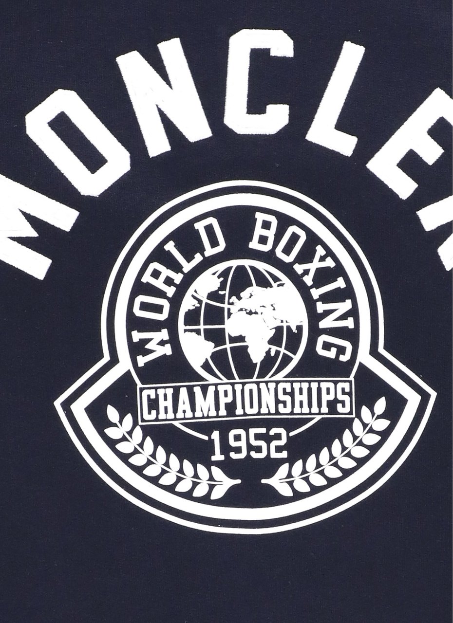 Moncler Sweaters Blue Blauw