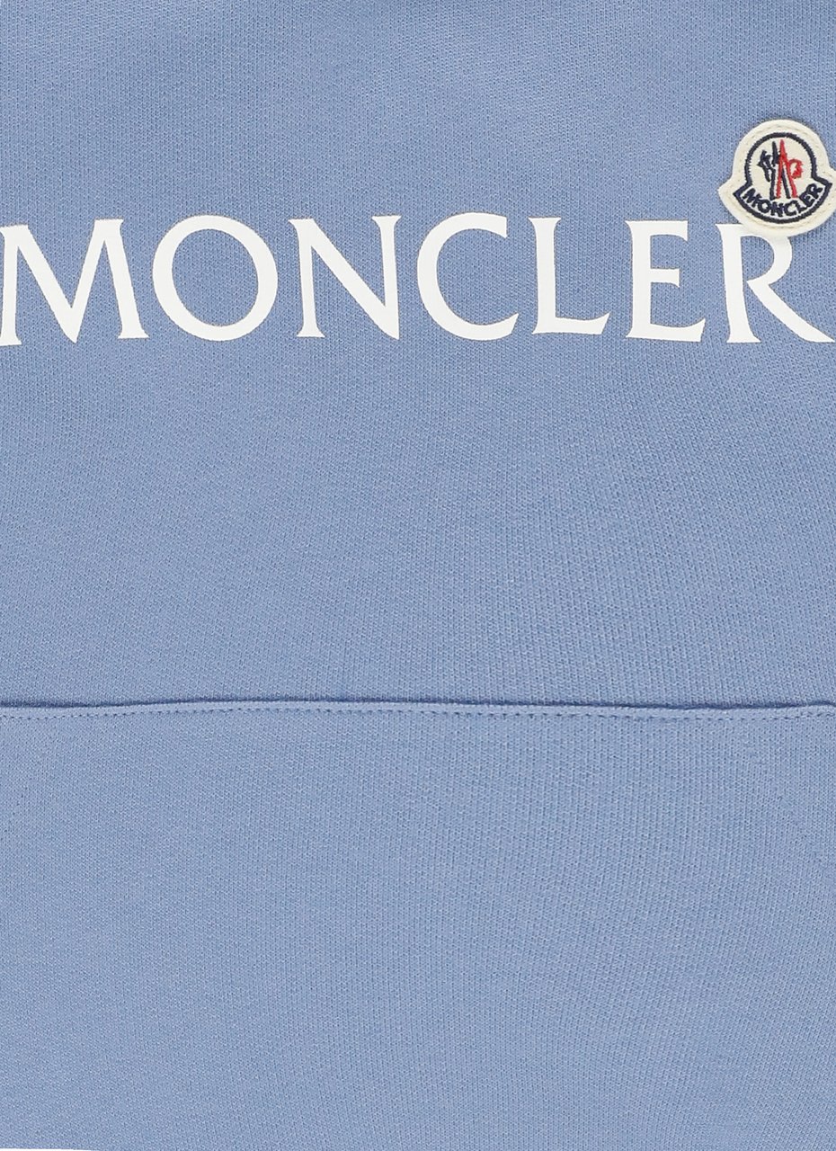 Moncler Sweaters Blue Blauw