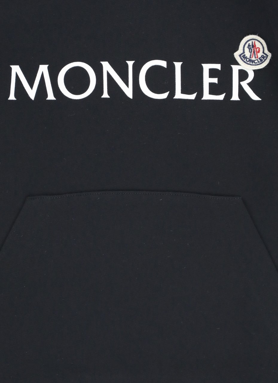 Moncler Sweaters Black Zwart