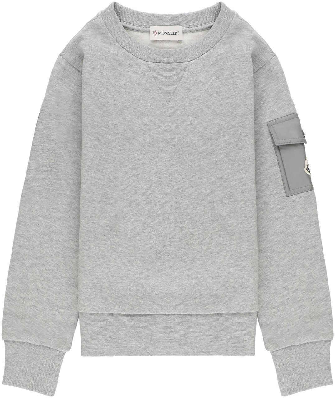 Moncler Sweaters Grey Grijs