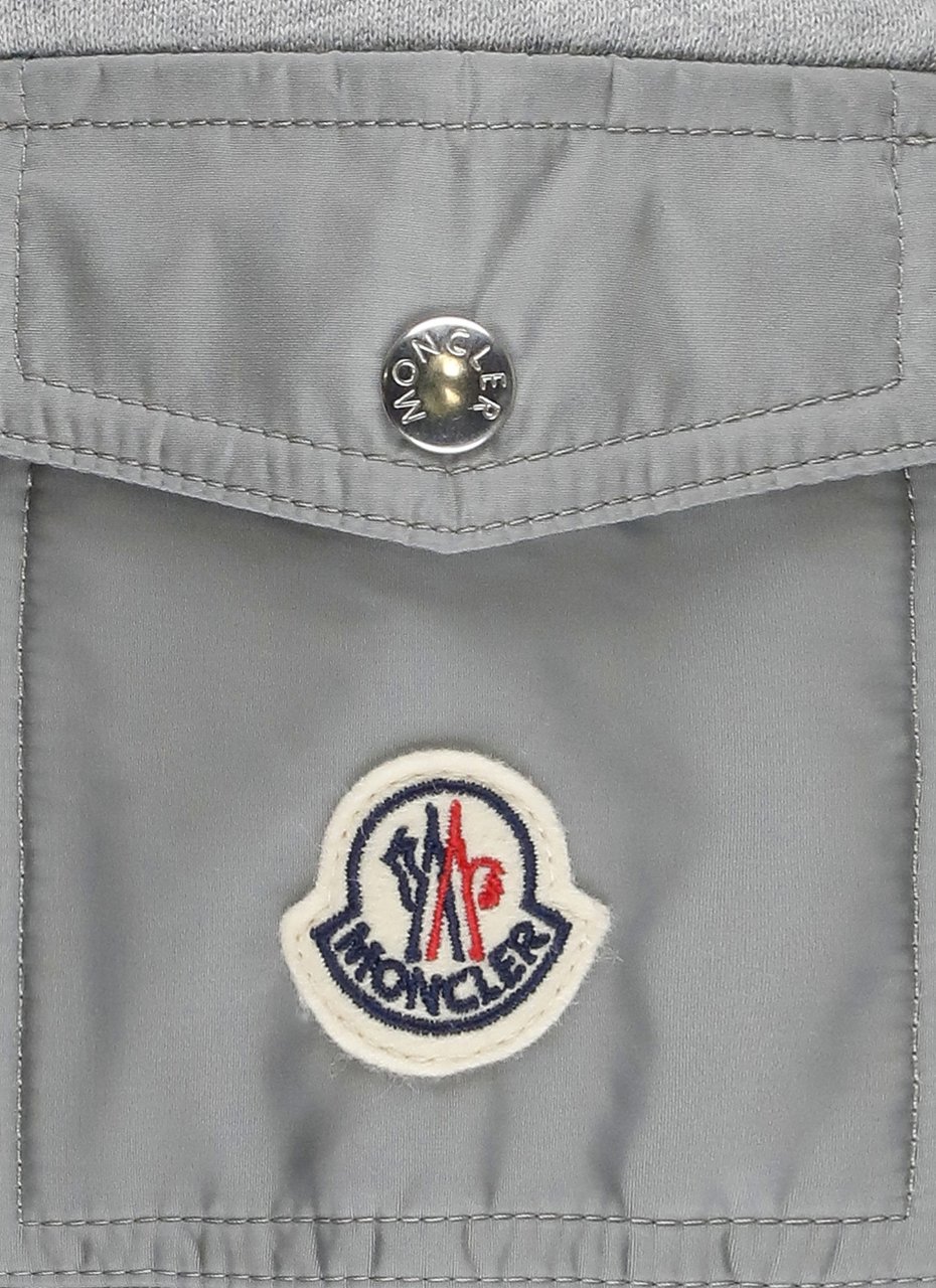 Moncler Sweaters Grey Grijs