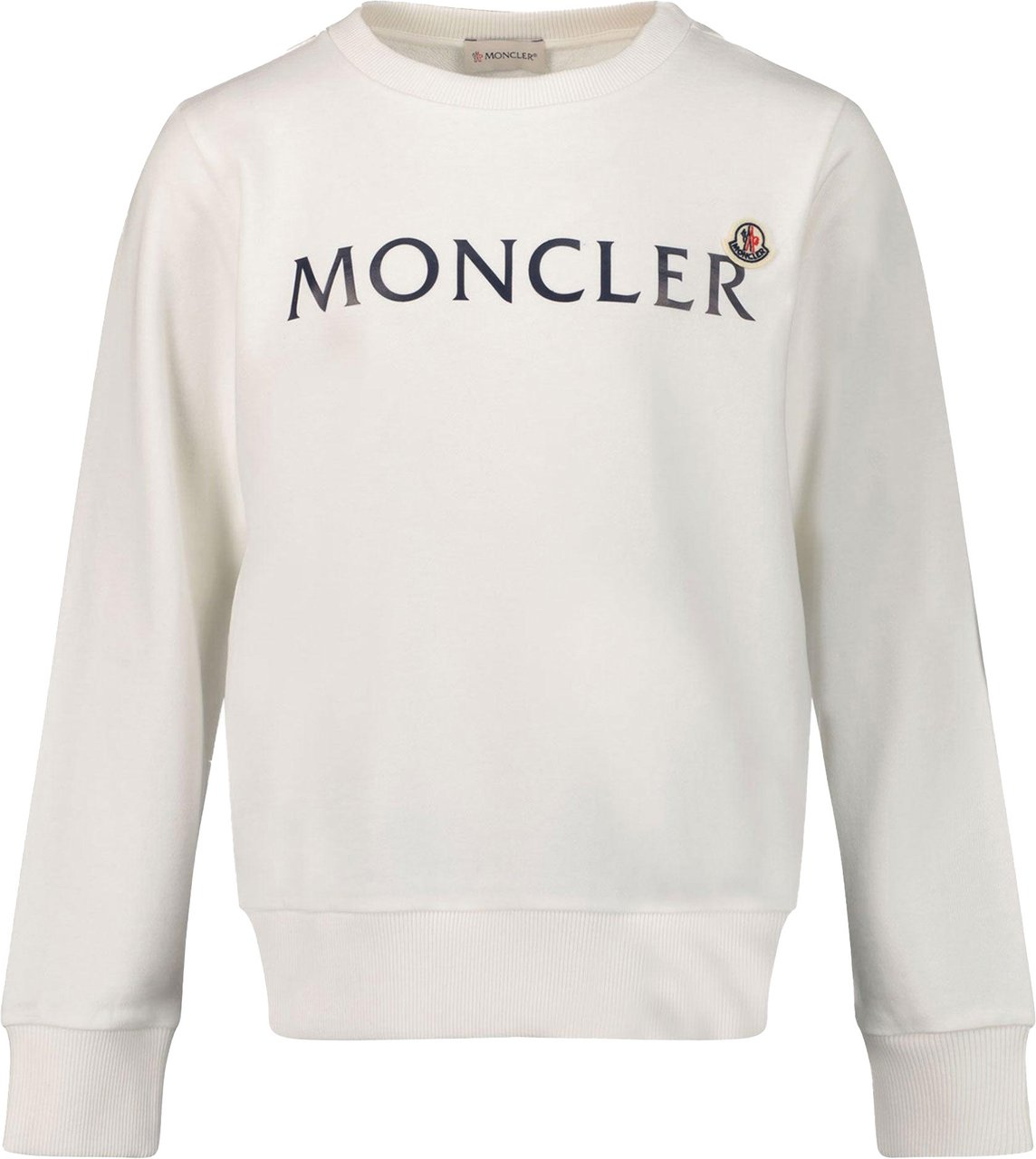 Moncler Moncler Kinder Jongens Trui In Wit Wit