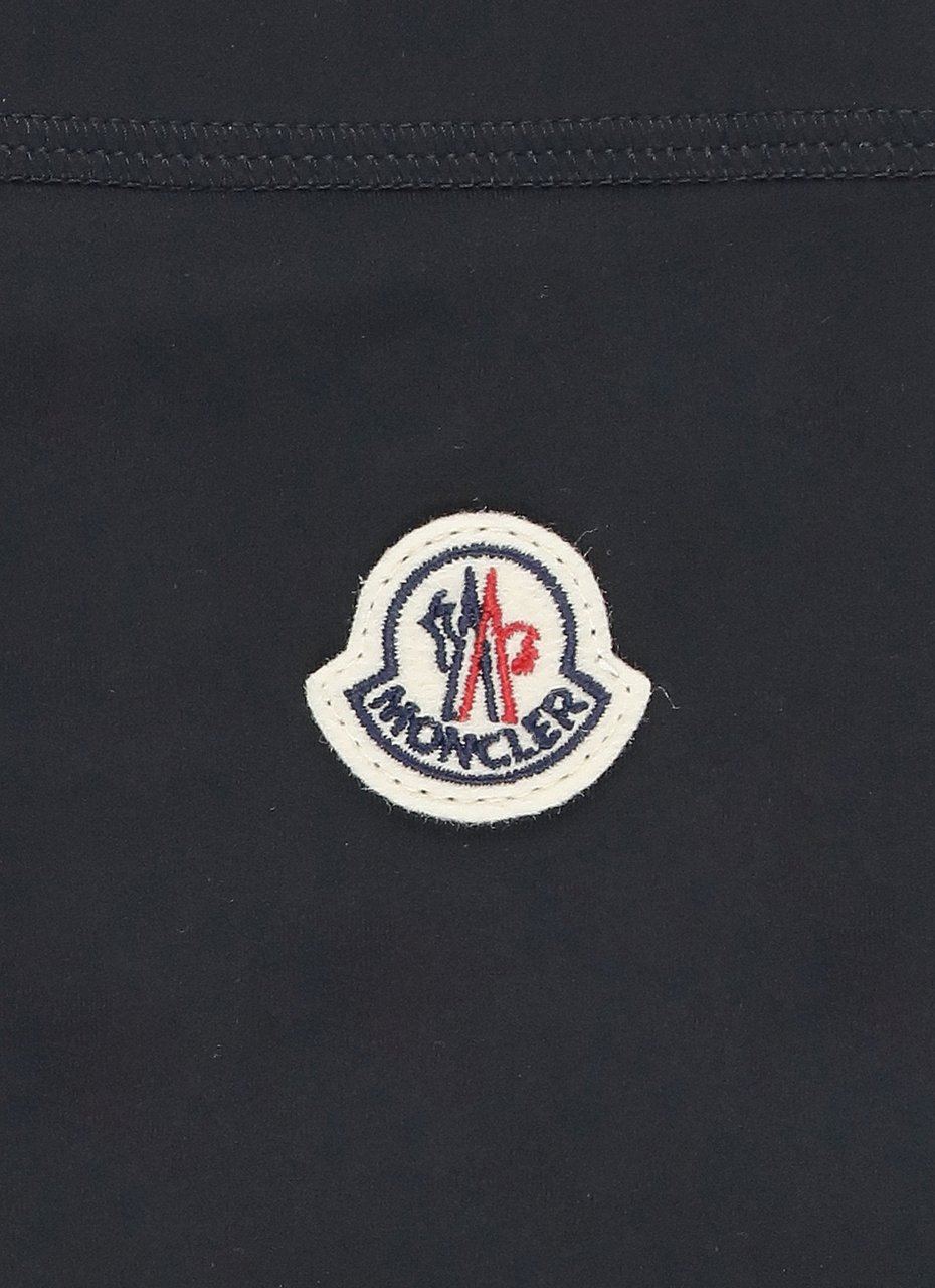 Moncler Trousers Blue Blauw