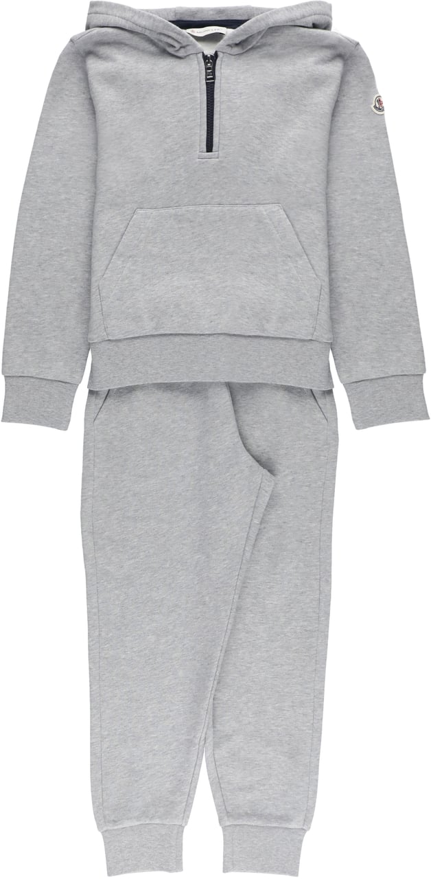 Moncler Dresses Grey Grijs