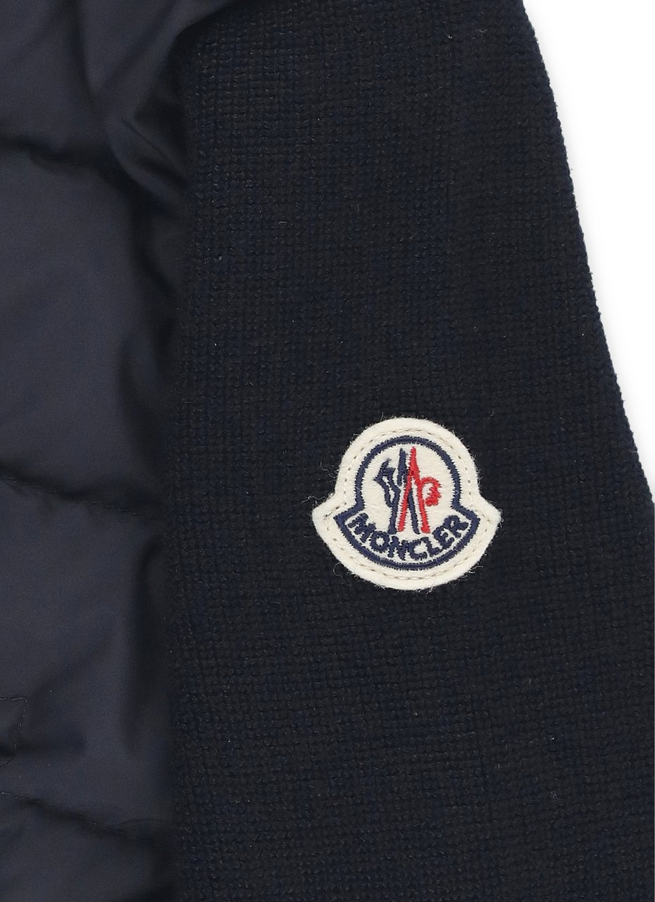 Moncler Sweaters Blue Blauw