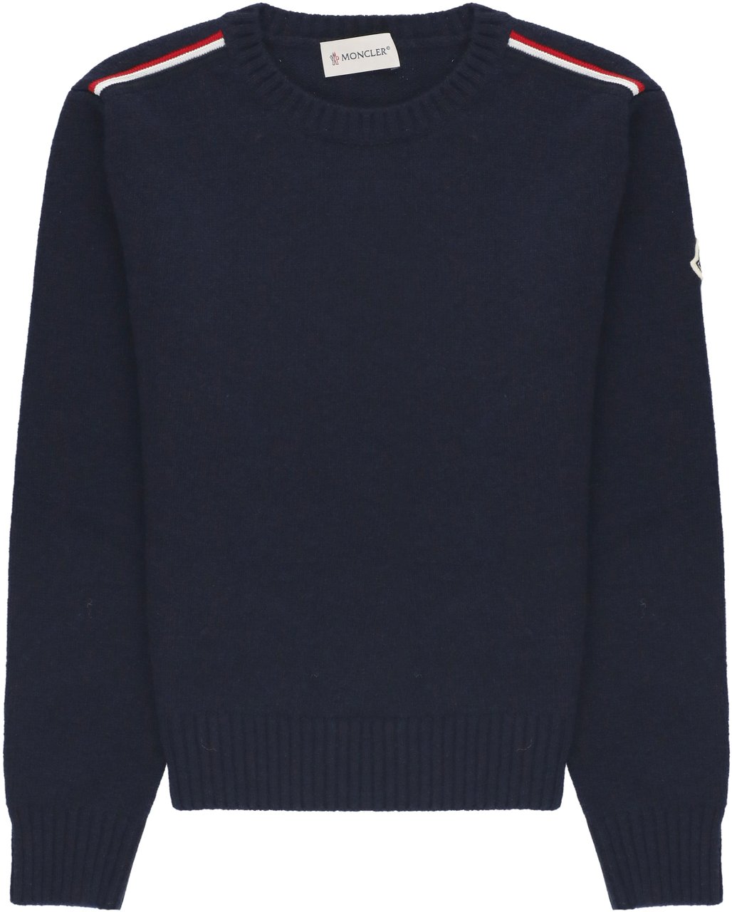 Moncler Sweaters Blue Blauw