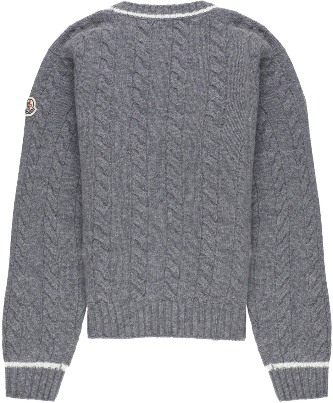 Moncler Sweaters Grey Grijs