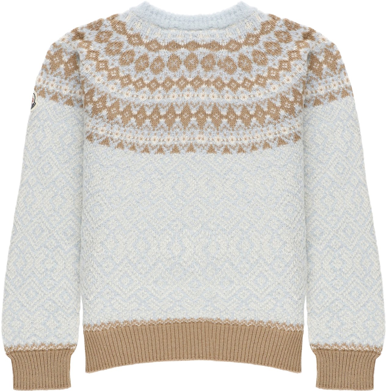 Moncler Sweaters Light Blue Blauw