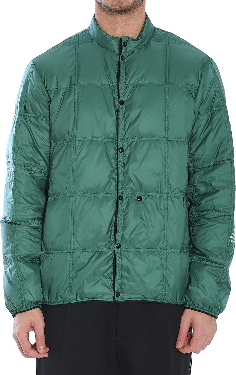 Moncler Jayel short down puffer jacket Groen