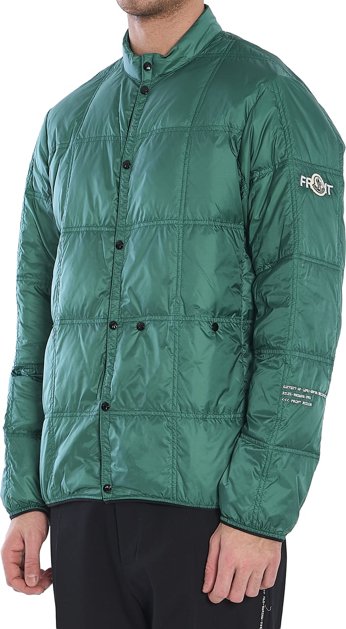 Moncler Jayel short down puffer jacket Groen