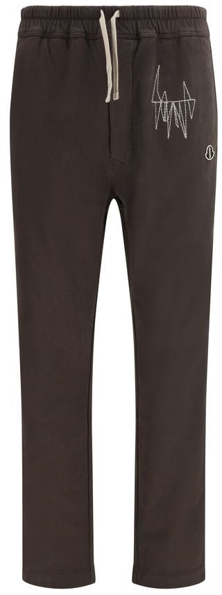 Moncler x Rick Owens Brown Cotton Athletic Pants Bruin