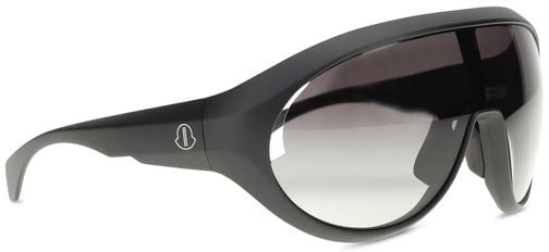 Moncler Moncler x Rick Owens Black Polyamide Sunglasses Zwart