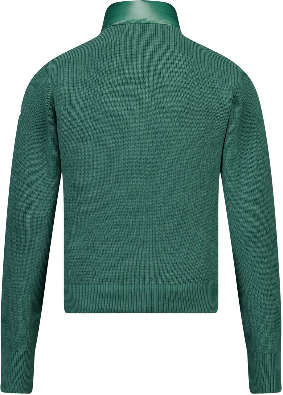 Moncler Moncler Kinder Jongens Vest In Donker Groen Groen